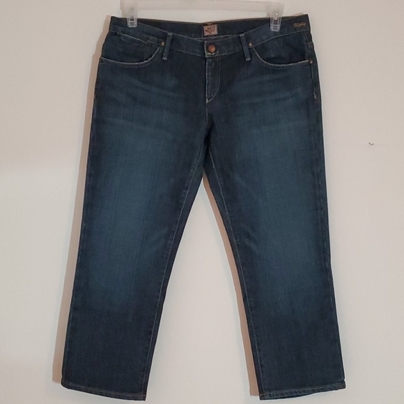 Gold Sign Denim Capri Size 31 - Picture 2 of 4